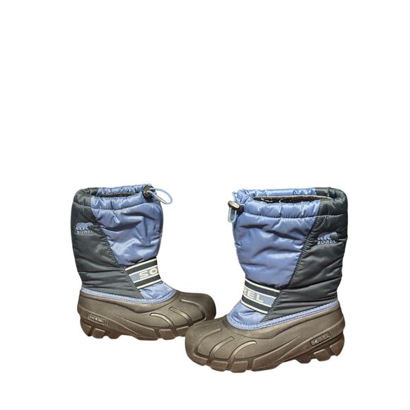 Sorel kids snow boots size 3 - Picture 2 of 7